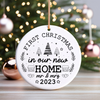 New Home Mr & Mrs Christmas - UV DTF Decals