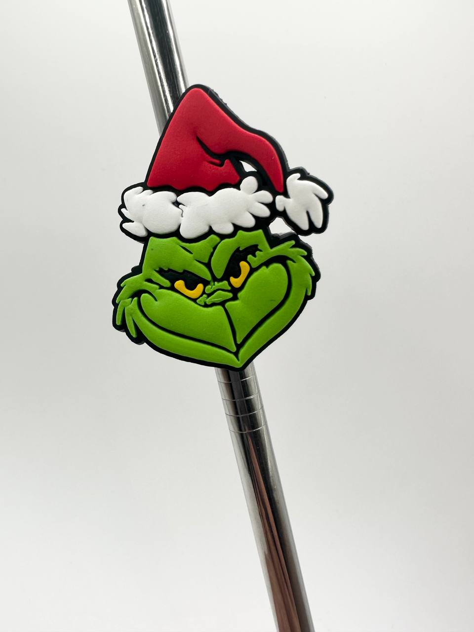 Grinch Smile Christmas - Straw Topper